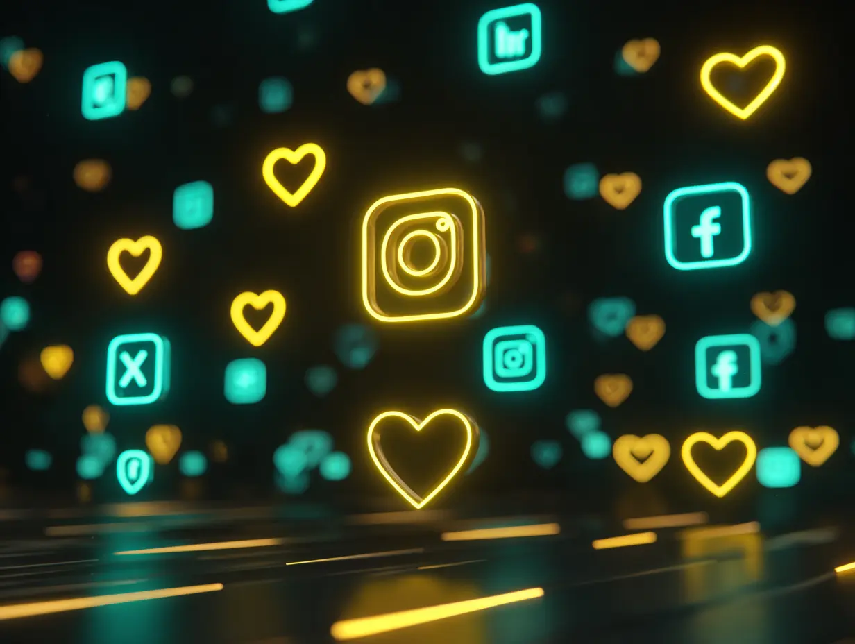 icone di elementi social
